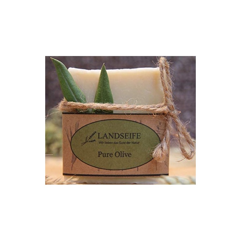 Landseife Pure Olive Handmade Organic Olive Oil Soap Natural Soap