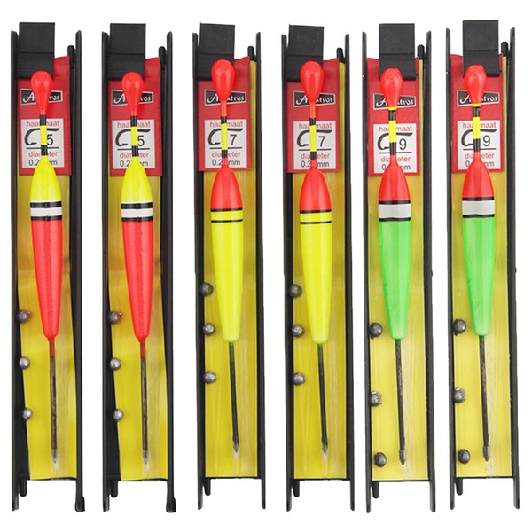 Hezhou 6 Piece Fishing Floats Set Fishing Floats Fishing Floats