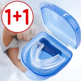 [1+1] Misodamun Anti-Breast Grinding Mouthpiece Mouthguard, 2 Pieces  [1+1] 미소다믄 이갈이 방지 마우스피스 마우스가드, 2개