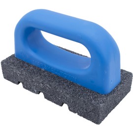 MARSHALLTOWN Rub Bricks, 203 Millimeter Length, 89 Millimeter Width, 20 Grit, Fluted w/Handle Brick Style, 38 Millimeter Thickness, Made In The USA, 841