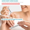 SZQHT Extra Wide Jaw Opening Nail Clippers for Thick Nails