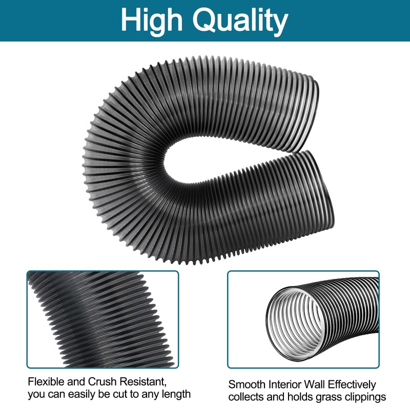 8 Inch Leaf Vac Hose, 6 Foot of 8 Inch