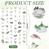 12 Pcs 70.8 Ft Hanging Floral Garland Silk,Boho,White