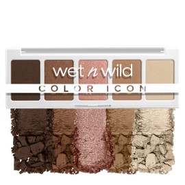 Wet n Wild Paleta de Sombras Color Icon 5 Pan Walking On Eggshells Tonos Neutros Rosados con Acabado Mate y Satinado, Alta Pigmentación, Larga...     