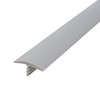 Outwater Plastic T-molding 1 Inch Dove Grey Flexible Polyethylene Center
