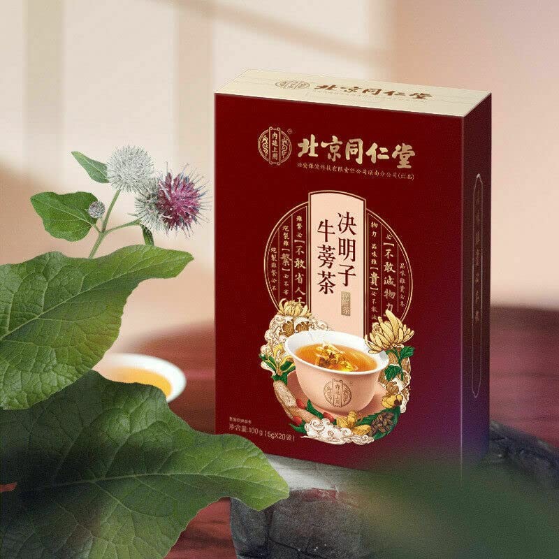 5g*20 Bags Juemingzi Niubang Herbal Tea Bag Tongrentang Cassia Burdock
