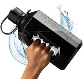 Alpha Bottle XXL - 2400ml Water Jug/Gym Bottle - BPA Free (Smoke Black)