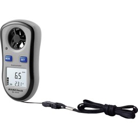 BASETECH BS-10AN Anemometer 0.1 up to 30 m/s with Temperaturmessfunktion