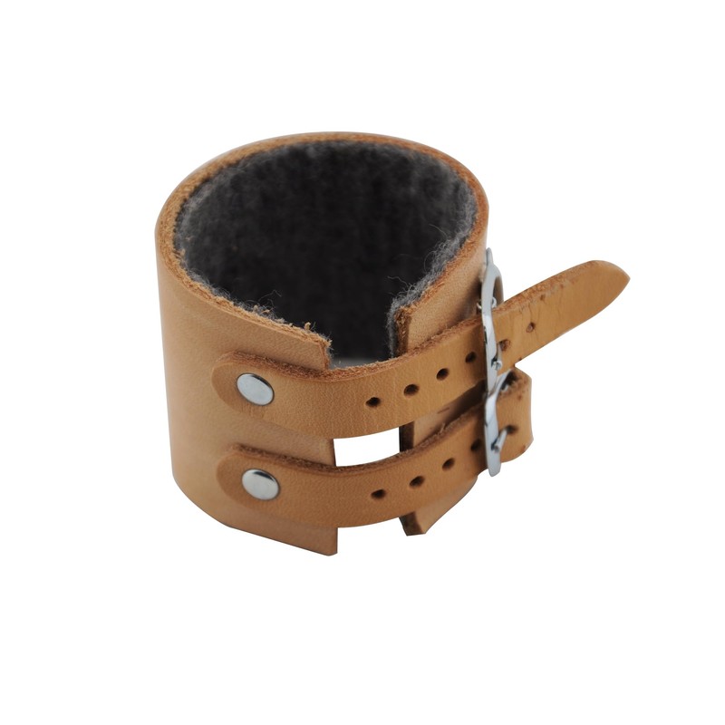 MC24® Wrist Strap Leather Lined 2 Buckles Size 21 Pack