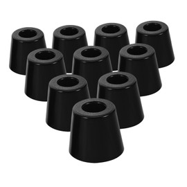 Gatuida 10pcs Thick Rubber Furniture Floor Protectors Round Chair Leg Pads Non-Slip Soft Cushion Feet for Cabinets Tables and Chairs Ф19*15 * 17 for Hardwood and Tile Floors