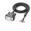 JUXINICE - Conector DB9 RS232, cable serie DB9 hembra a
