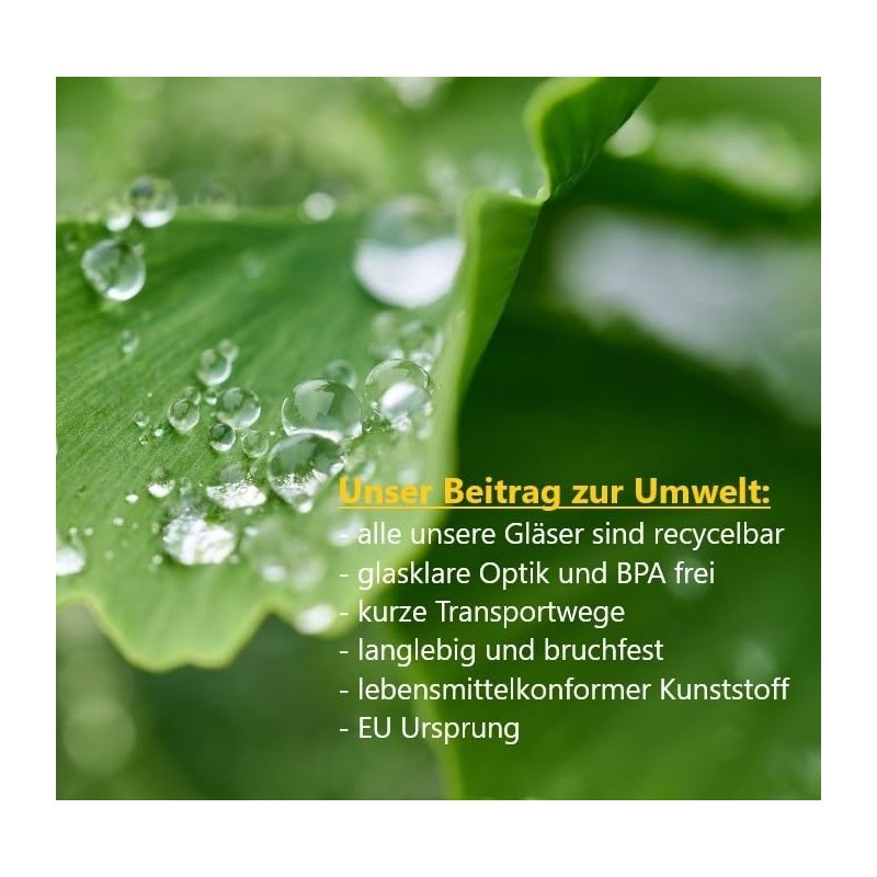 BARCRAFTERS Plastic Cups 0.2 L - 0.3 L Set of