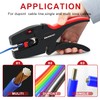 Knoweasy Upgraded Wire Stripper : 2-in-1 Heavy Duty Wire Stripper