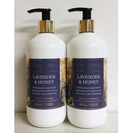 Castelbel 2 Bottles Castelbel ~ Lavender & Honey Hand Wash with Goat’s Milk 17 fl oz Each
