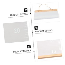 Abaodam Children's Room Hanging Ruler Growth Chart Nursery Decor Decoration Cartovot Kid Child Height Wall Chart Height Growth Chart Height Ruler It Can Move Girl Pink Cloth