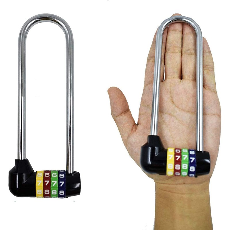 4 Digit Combination Padlock, Sturdy and Secure - 12.5cm/5 inch