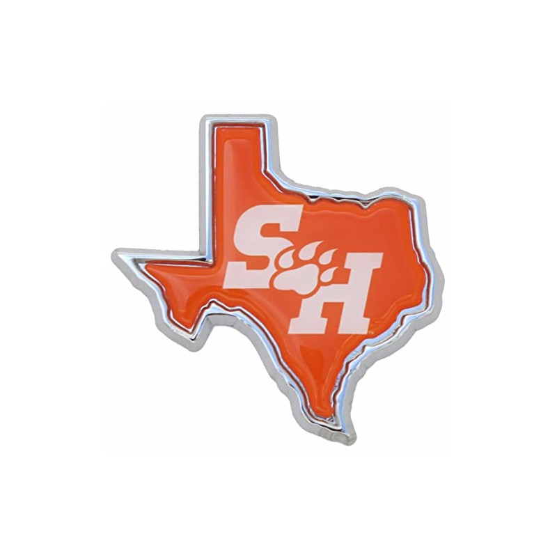 Sam Houston State University Texas Shaped Auto Emblem