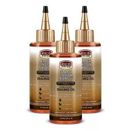 African Pride Black Aceite Sellado Para Cabello Y Cuero - 3