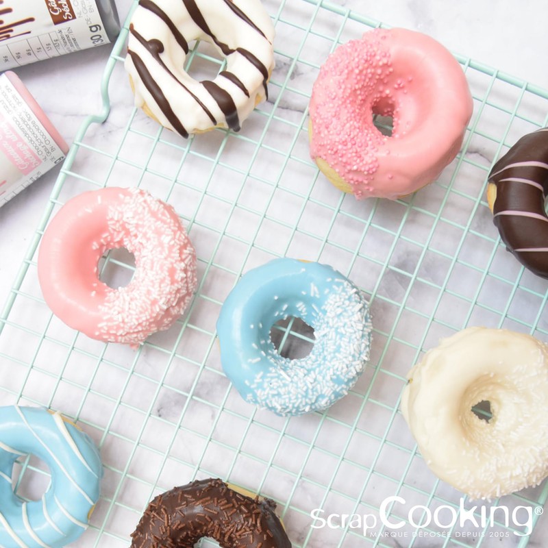 SCRAP COOKING ScrapCooking 1298 Non-Stick Donut Mould