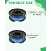 Eyoloty G24LT Single Line Spool Suitable for Greenworks 24V Grass