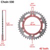 Kawasaki Blue O-Ring Drive Chain & Sprockets for Kawasaki VN800