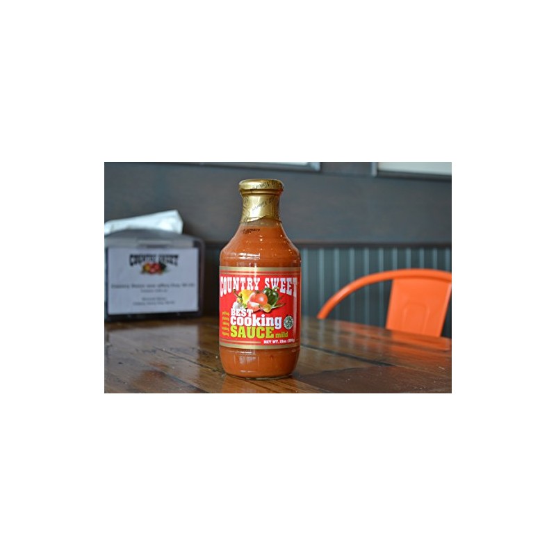 Country Sweet Sauce - Premium Cooking and Finishing Sauce (Mild,