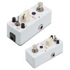 Heavy Metal Distortion Pedal White Electric Guitar Effect Pedals with