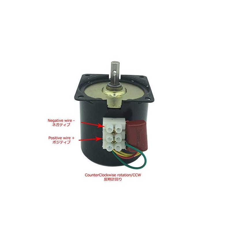 Bringsmart 60ktyz 30rpm AC Motor Low Noise Gearbox AC 110V