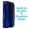 Case-it Universal Zipper Binder | 2-Inch O-Rings, 13-Inch Laptop/Tablet Padded