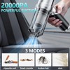 houscly Car Vacuum Portable Cordless Foldable 20000PA High Power Mini