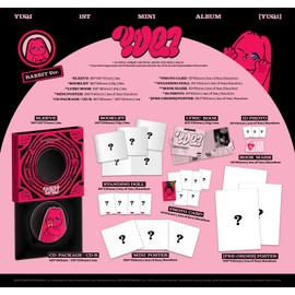 (G) I-DLE YUQI YUG1 1st Mini Album CD+Booklet+Lyric Book+Photocard+Tracking Sealed GI-DLE GIDLE 宋雨琦 (Standard Rabbit Version)