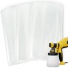 50 Pcs Paint Sprayer Liners Bags, Transparent Sprayer Cup Plastic