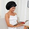 Satin Bonnet Silk Sleep Cap Extra Large for Curly Hair