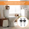 sourcing map 2Pcs Universal Toilet Seat Screws, Stainless Steel Heavy