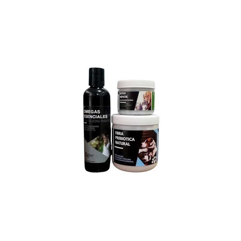Kit Alimentacion Integral para Salud Y Bienestar De Gatos