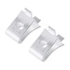 sourcing map 40 Pcs Shelf Bracket Clips, Cabinet Shelf Clips