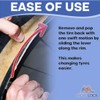 Mobi Lock Bicycle Tyre Lever - Tire Changing Tool for