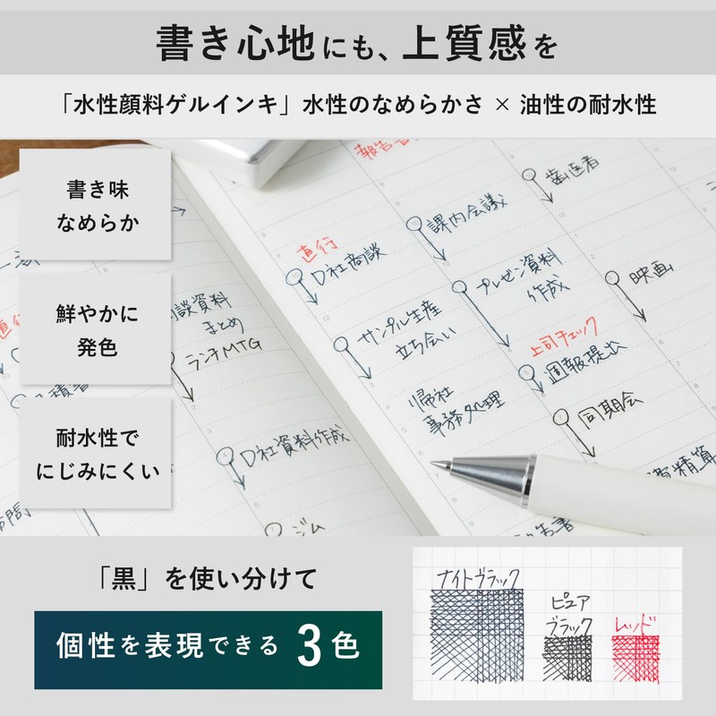 Sakura Crepas 3 Colors Ballpoint Pen Ballpoint Sign iD 3C