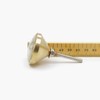 Handmade Inlay Pearl with Brass Body Mixed Media Knob, Pull,