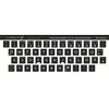 Lacerto® 12 x 13 mm German Sticker Set for PC