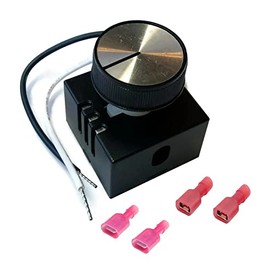 Stove Parts For Less Universal Fan Rheostat Controller Switch With Knob used on may make and model Wood Burning Stoves,