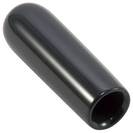 Caplugs VC-140-16 VC Series – Plastic Round Cap, 100 Pack, Black Vinyl, 0.140" W x 1.000" L Protective Closures, Thread Protectors, Dust and Moisture Seals, Masking, Plating, Color Coding (99392850)