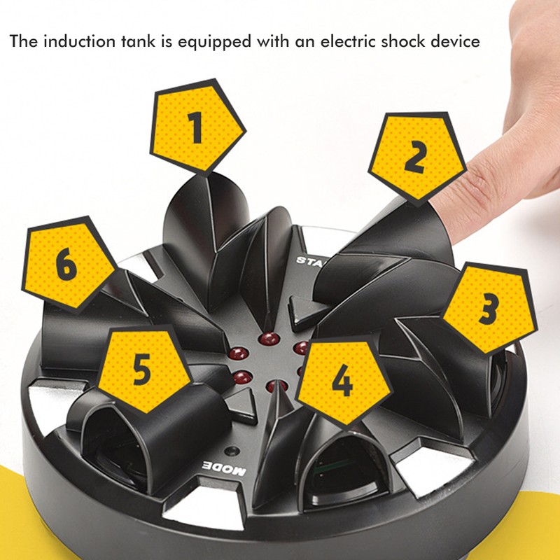 Electric Lie Detector Finger Shock Game Shocking Toy Lucky Electric