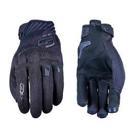 FIVE GLOVES RS3 Evo Women - Motorcycle Gloves for Women, Riding Gloves for Motorcycle, Scooter and More, Black, S-08