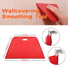 Jgeuyer Wallpaper Smoothing Tool Kit,Multi-Function Smoothing Tool Set for Peel and Stick Contact Paper Vinyl Window Film Craft and Window Film Car Wrap