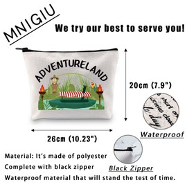 MNIGIU Amusement Park Lover Makeup Bag Amusement Park Fan Gift Park Inspired Gift Theme Park Travel Gift Vacation Trip Gift