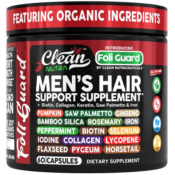 Hair Growth Supplement For Men | Biotin Hair Vitamins Collagen