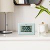 Seiko Yanai Bedroom Alarm/Wall Clock, Light Blue