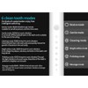Paquete de dos cepillos de dientes eléctricos recargables para adultos