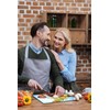 TMK Chopping Board Glass 30 x 22 cm with Water